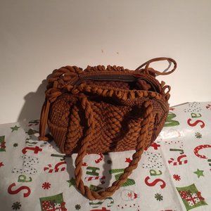Handmade Rope Style Hand Bag Clutch Sized
